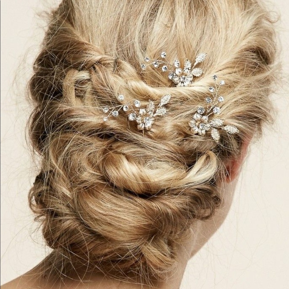 Set of 3 Wyatt Hairpins - Untamed Petals